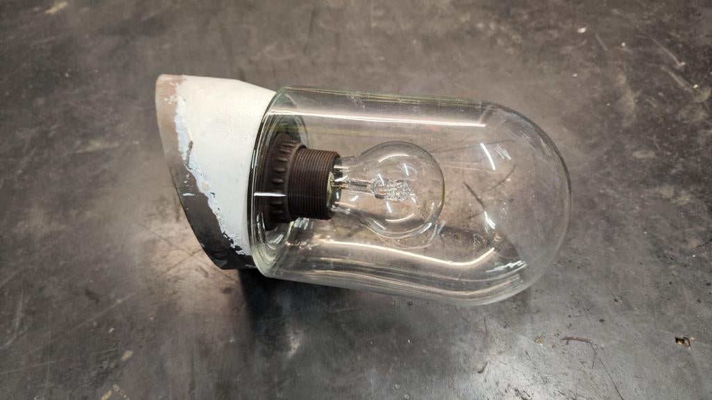Ouderwetse Boeren Gevellamp / Stallamp, Antiek en Kunst, Antiek | Lampen, Ophalen of Verzenden