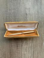 Vintage Pelikan 55 RG Rolled Gold Balpen met Doos, Overige merken, Gebruikt, Balpen, Met doosje