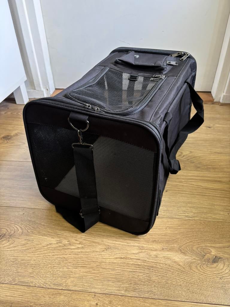 Draagtas hond of kat; 1 keer gebruikt, Ophalen of Verzenden, Zo goed als nieuw