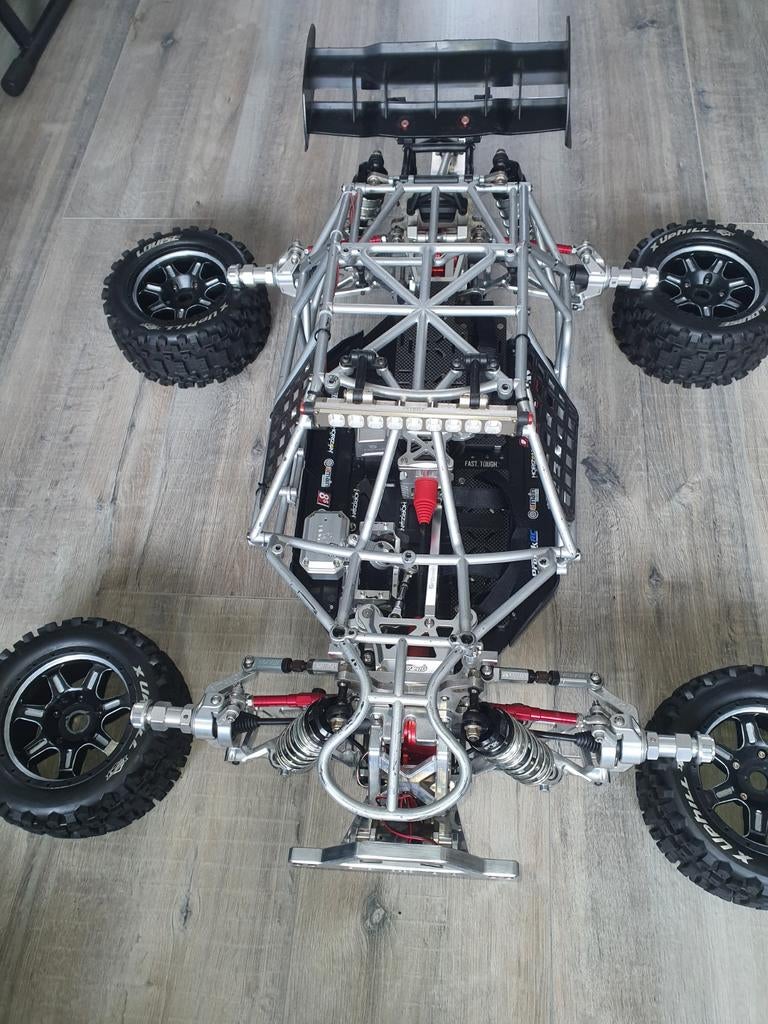 Losi DBXL E 2.0 Extreme Geüpgraded RC Roller, Hobby en Vrije tijd, Modelbouw | Radiografisch | Auto's, Elektro, Gebruikt, Auto offroad