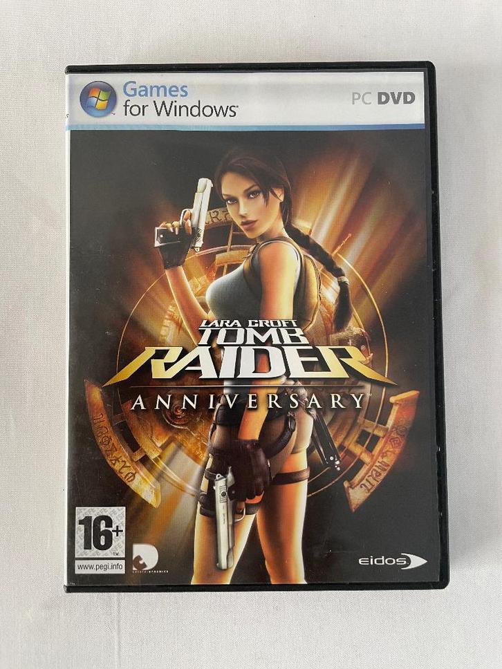 Tomb Raider Anniversary PC DVD, Spelcomputers en Games, Games | Pc, Zo goed als nieuw, Avontuur en Actie, 1 speler, Vanaf 12 jaar