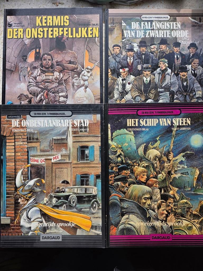 er was eens een voorbijganger 1 t/m 4(hc), Meerdere stripboeken, Verzenden, Zo goed als nieuw