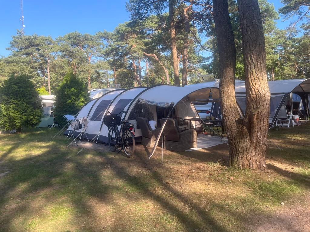 mooie grote tunnel tent 6 persoons van obelink, Caravans en Kamperen, Ophalen of Verzenden, Zo goed als nieuw