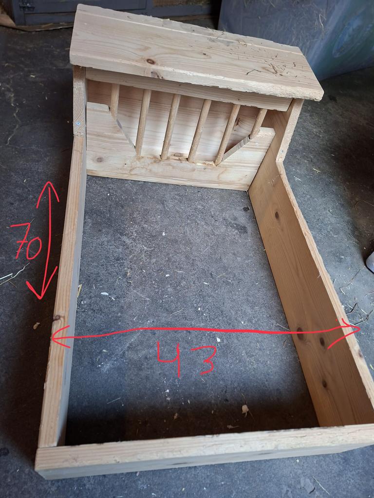 Konijn/cavia hooiruif- toilet, Ophalen, Gebruikt, Overige typen