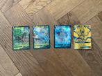 Pokémon kaarten: Rillaboom V, Dhelmise V, Lapras V, Lunala G, Ophalen, Zo goed als nieuw, Meerdere kaarten, Foil