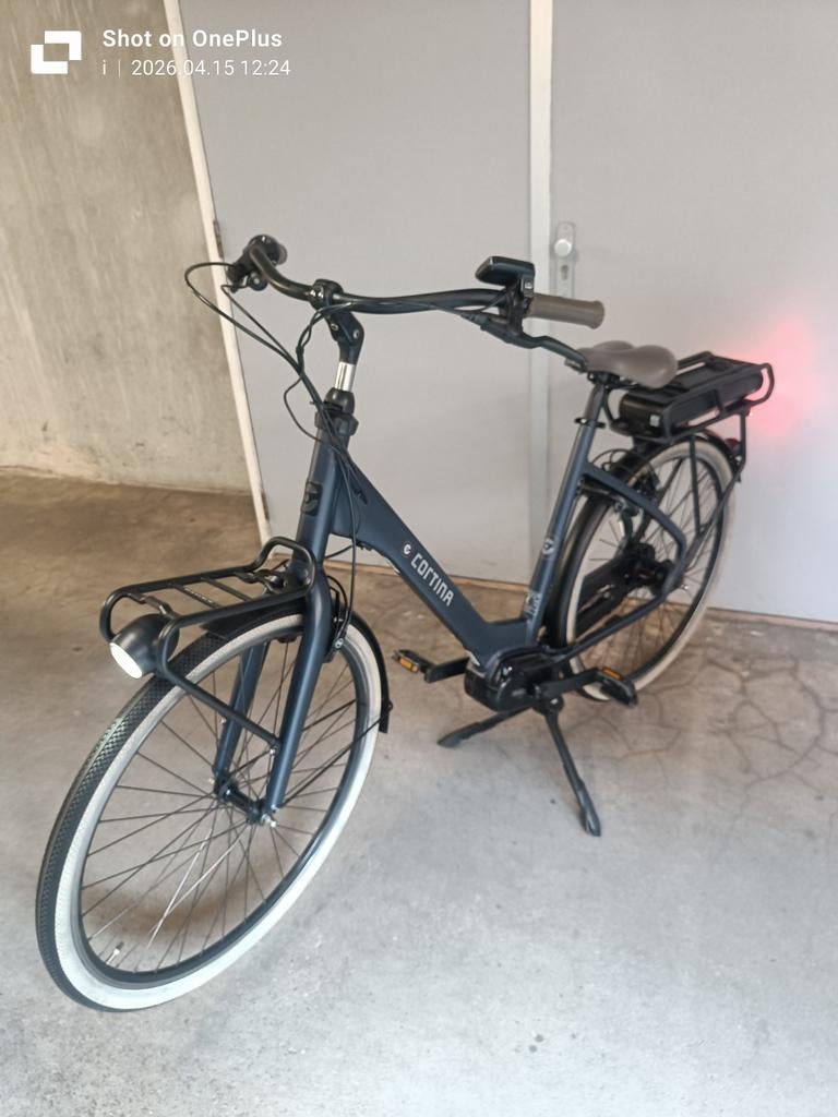 CORTINA E-COMMON N7 FAMILY MIDDENMOTOR SLECHTS 1746KM ZGAN, Fietsen en Brommers, Elektrische fietsen, Zo goed als nieuw, Cortina