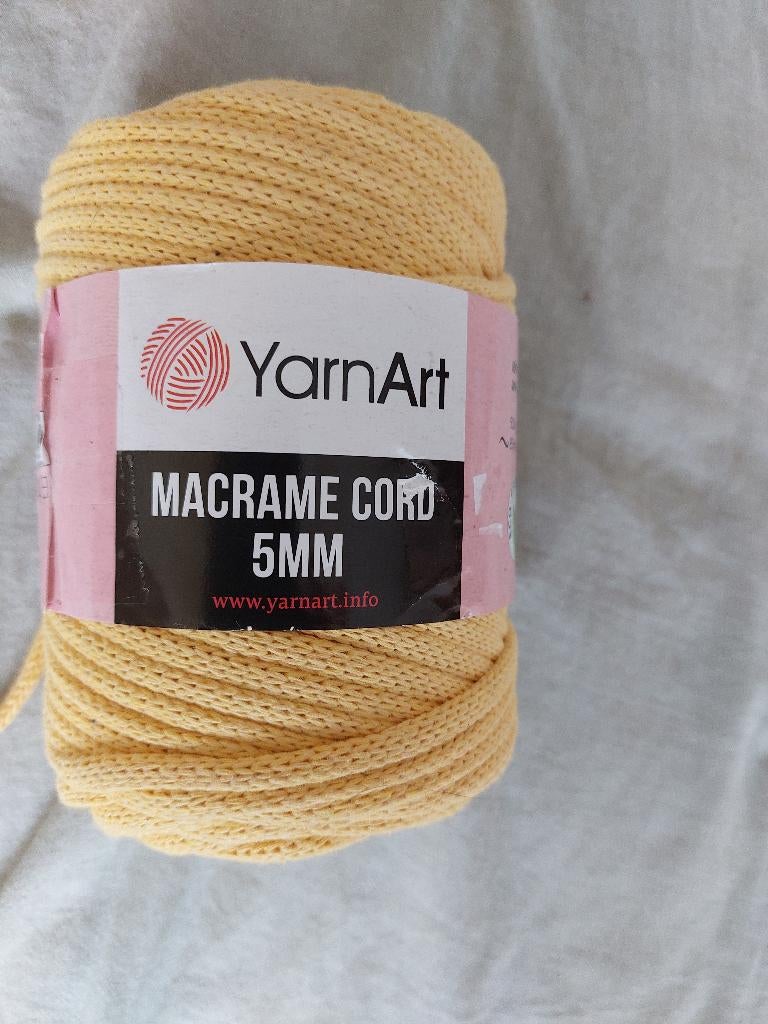 Macramé koord, Ophalen of Verzenden, Haken, Patroon of Boek