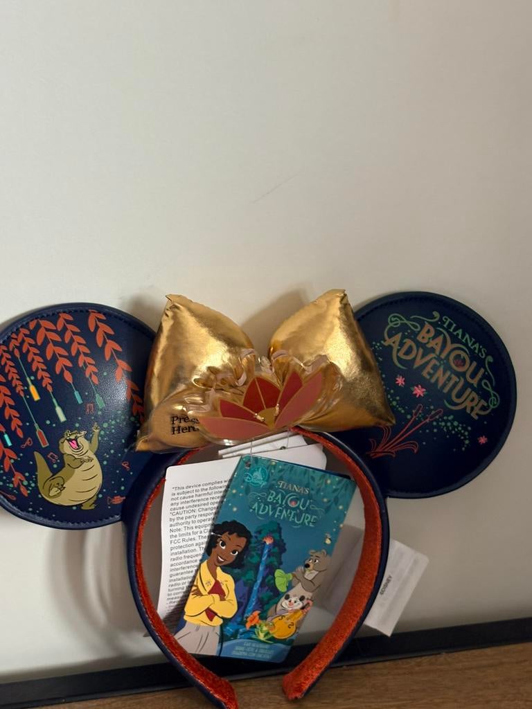 Disney exclusive tiana bayou minnie ears, Verzamelen, Disney, Ophalen of Verzenden, Overige figuren, Zo goed als nieuw, Beeldje of Figuurtje