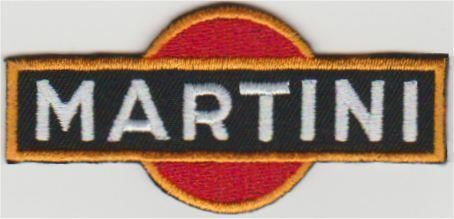 Martini stoffen opstrijk patch embleem #5, Ophalen of Verzenden, Nieuw, Auto's