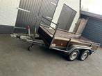 Robuuste dubbelassige aanhangwagen merk Verdonk, Ophalen of Verzenden, Gebruikt
