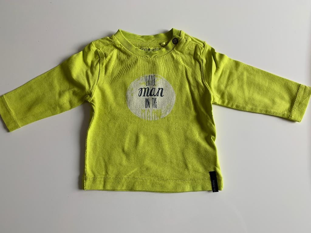 Longesleeve van NOPPIES maatje 50 nog NIEUW (F54), Kinderen en Baby's, Babykleding | Maat 50, Nieuw, Ophalen of Verzenden, Jongetje