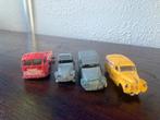 French Dinky 3 + 1 JRD stuks Citroën 2 CV  + Simca Cargo, Hobby en Vrije tijd, Modelauto's | 1:43, Ophalen of Verzenden, Gebruikt
