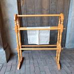 Oud brocante houten handdoekrek droogrek *Etage3*, Gebruikt, ., Ophalen of Verzenden, .