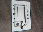 Dualit Vario broodrooster 4 sleuven RVS 40352 nieuw in doos., Witgoed en Apparatuur, Ophalen of Verzenden, Nieuw, Uitneembare kruimellade
