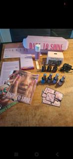 Pink gellac set compleet, Ophalen of Verzenden, Zo goed als nieuw, Overige kleuren, Handen en Nagels