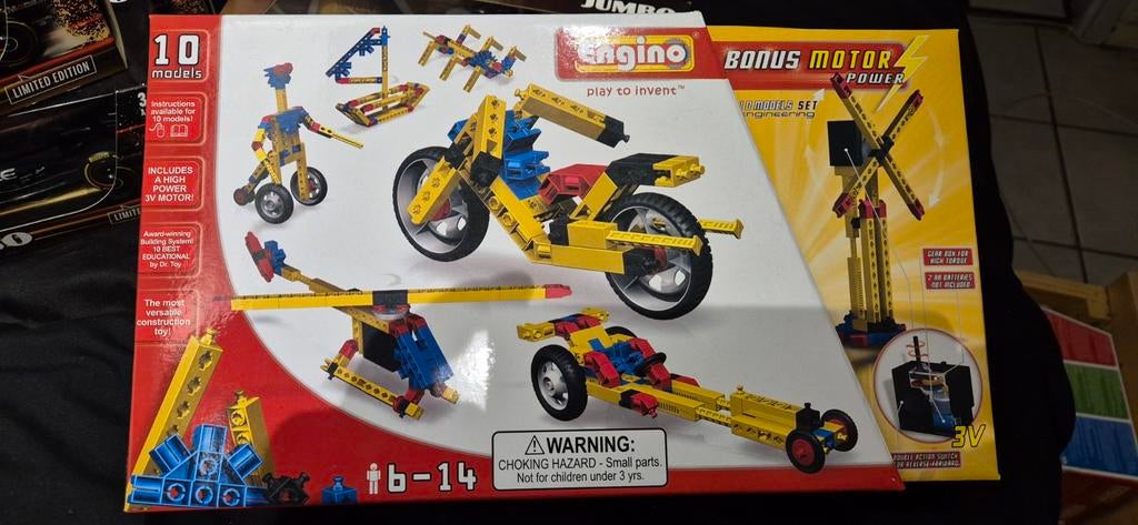 Engino Bouwpakketten - Diverse Modellen met Motor, Ophalen of Verzenden, Zo goed als nieuw, Overige merken