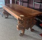 Antieke Toscaanse barokke notenhouten tafel, Ophalen