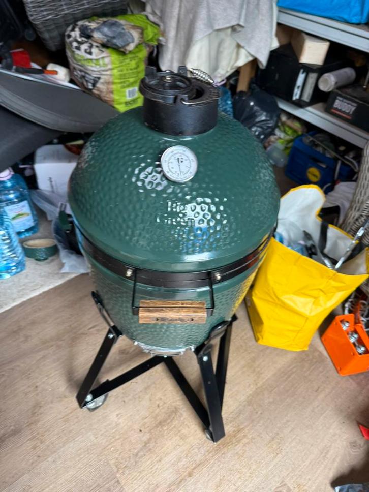 big green egg small, Tuin en Terras, Houtskoolbarbecues, Ophalen of Verzenden