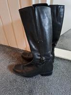 Zwarte lange laarzen maat 39, Kleding | Dames, Schoenen, Hoge laarzen, Zwart, Ophalen of Verzenden, Gedragen