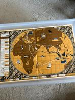 Naar De Tropen - Vintage Reisboek met Wereldkaart, Boeken, Europa, Ophalen of Verzenden, Reisgids of -boek, Gelezen