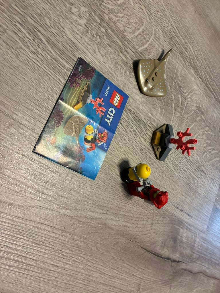 Lego city 30370, Inclusief minifiguren, Lego, Ophalen of Verzenden, Complete set