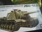 Tamiya JSU-152 model bouw, Gebruikt, Tank, Verzenden, 1:32 tot 1:50