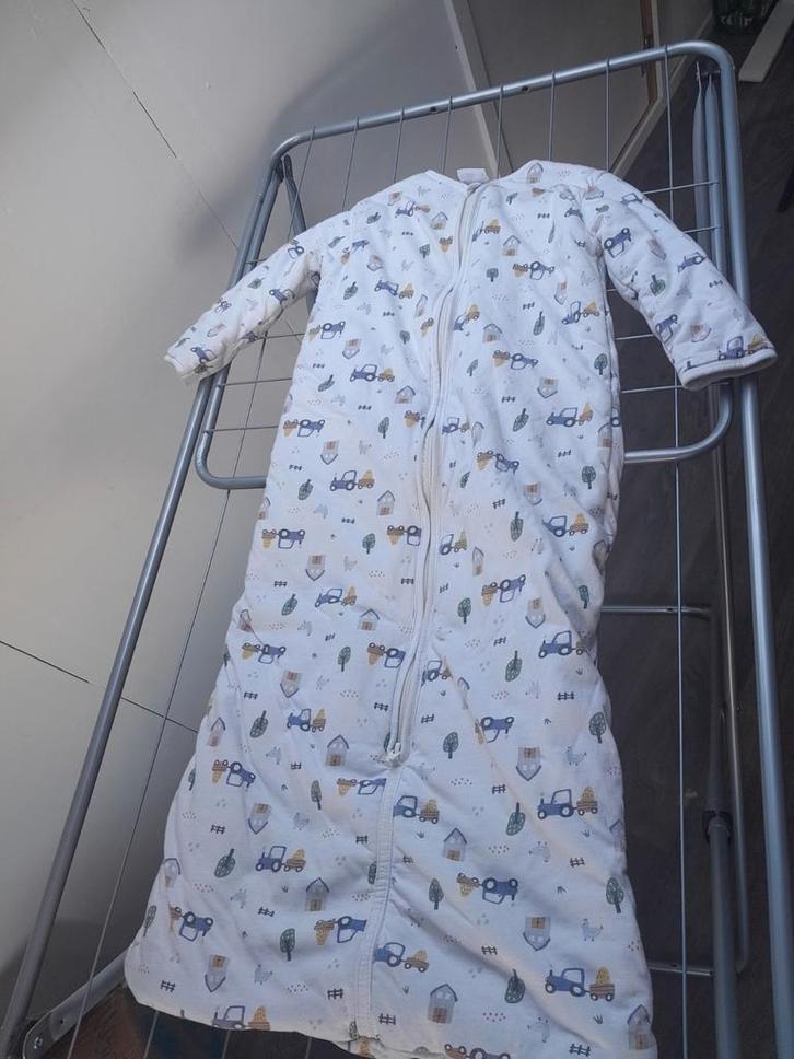 Slaapzak 90 cm 2.0 TOG met boerderijprint, Kinderen en Baby's, Dekens, Slaapzakjes en Inbakerproducten, Zo goed als nieuw, Slaapzak