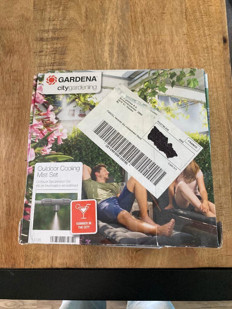 Gardena vernevelaar set, Tuin en Terras, Tuinslangen, Zo goed als nieuw, Overige typen, Ophalen of Verzenden