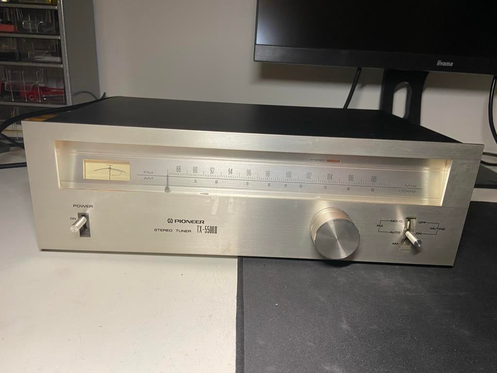 Vintage Pioneer TX-5500II Stereo Tuner - Klassiek Geluid, Ophalen, Gebruikt, Analoog