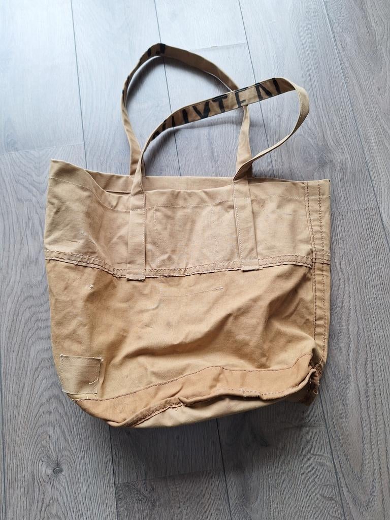 Stoere boodschappentas van een plunjezak, Ophalen of Verzenden, Handtas