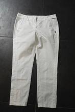 Marccain witte broek zomers merk studs zilver Als Nieuw N2/S