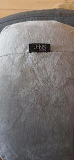 Opblaasbare poef - JENS LIVING - Grijs, Ophalen, Zo goed als nieuw, 50 tot 75 cm, Modern, Comfortabel