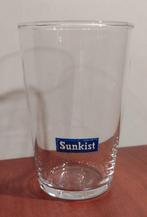 Vintage Sunkist Limonade Glaasje 15cl Jaren ‘70. (B), Ophalen of Verzenden, Gebruikt, Frisdrankglas