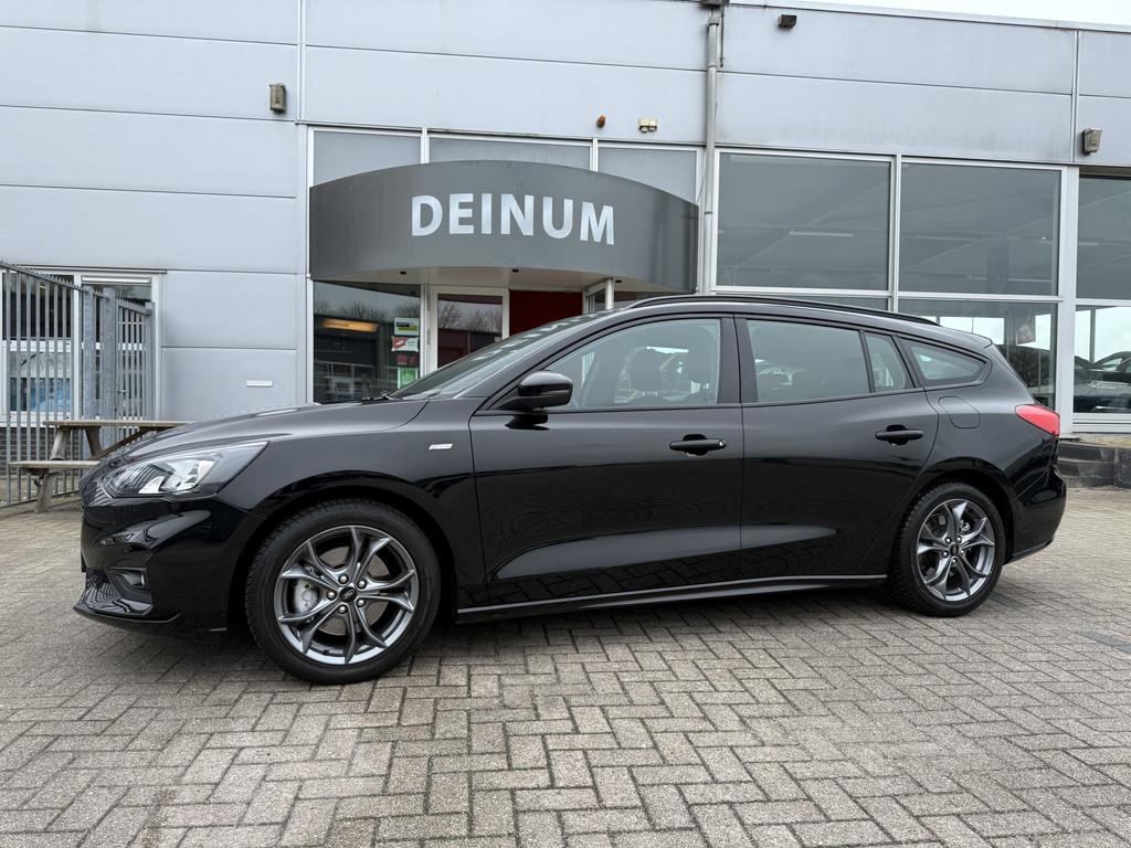 Ford FOCUS Wagon 1.0 EcoBoost ST Line Business Navigatie Com, Stof, Gebruikt, Met garantie (alle), 1283 kg