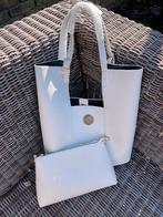 SPLINTERNIEUWE schoudertas inclusief los etui, Ophalen of Verzenden, Nieuw, Wit, Handtas