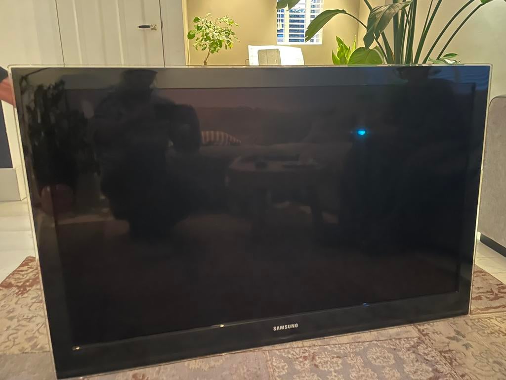 Samsung tv 46 inch, Ophalen, Gebruikt, 50 Hz, LCD