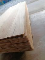 34M2 eikenhouten vloerdelen #VERNIEUWD#, Gebruikt, 10 m² of meer, 10 tot 30 cm, Hout
