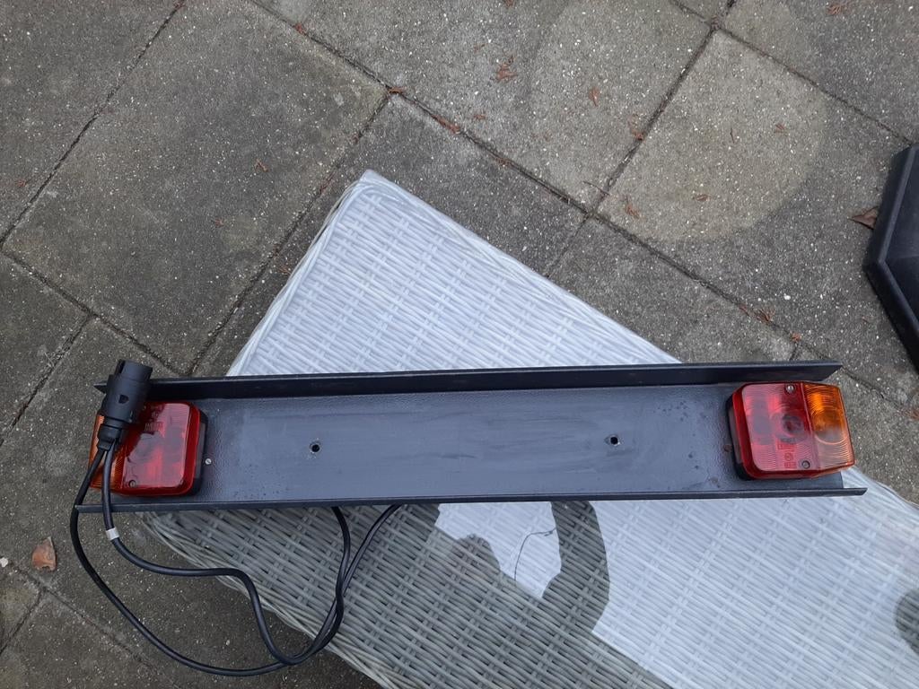 Verlichtingsbalk voor fietsdrager of aanhanger, Auto diversen, Fietsendragers, Ophalen, Trekhaakdrager