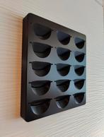 Nieuw mooie wand capsulehouder Nespresso Vertuo zwart, Ophalen of Verzenden, Nieuw