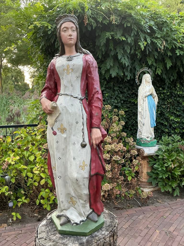 Zeldzaam Heiligenbeeld ❤️ Esther van Perzië, Antiek en Kunst, Ophalen