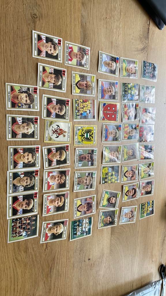 46 verschillende panini voetbal 83 plaatjes, Ophalen of Verzenden, Zo goed als nieuw, Ajax, Poster, Plaatje of Sticker