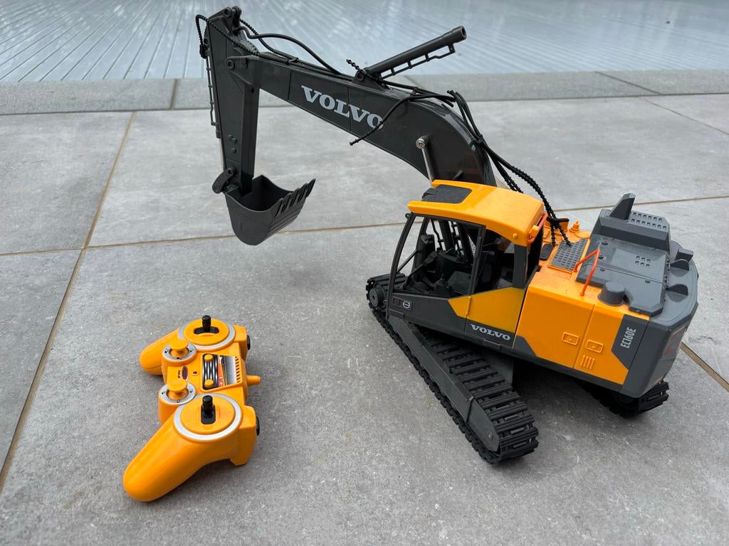 Jamara 405055 RC Graafmachine Volvo 1:20, Ophalen of Verzenden, Gebruikt