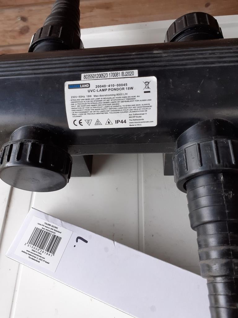 Uv lamp 18 w voor vijver, Ophalen of Verzenden, Overige typen