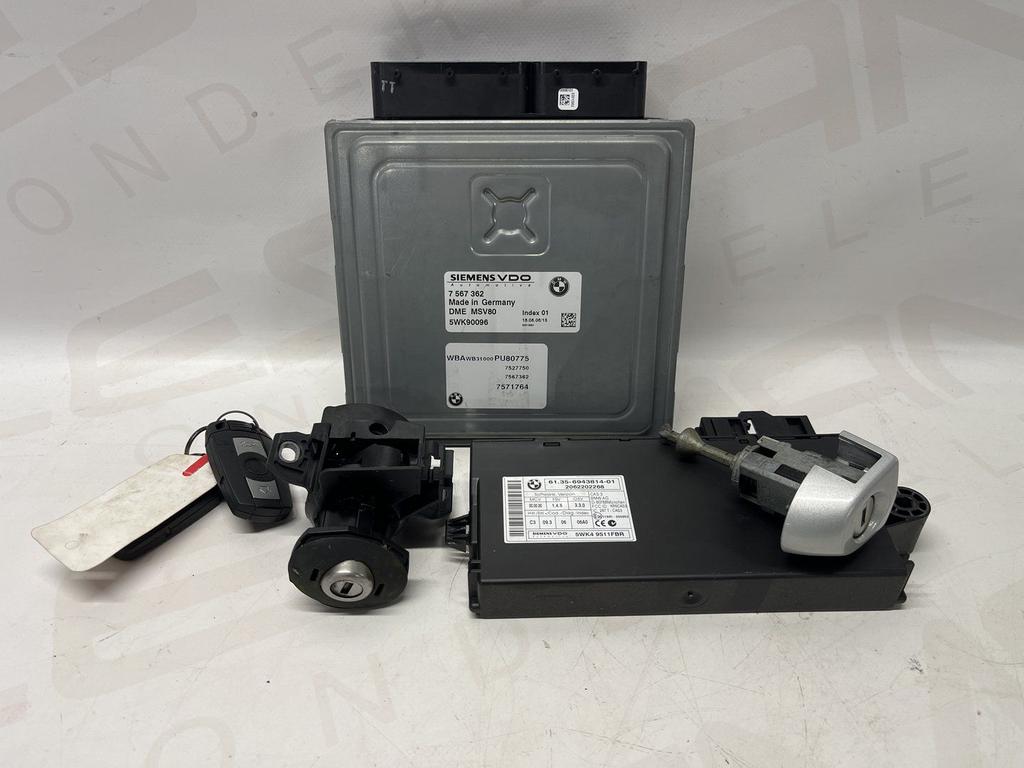 Computer motormanagament set N52B25A BMW 7567362, Gebruikt, -, -, Ophalen of Verzenden