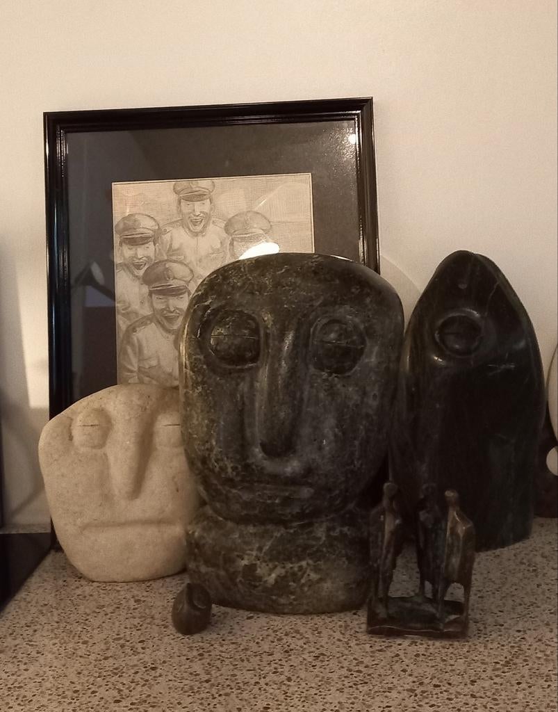 Fanizani Akuda First generation sculptures Zimbabwe, Ophalen of Verzenden