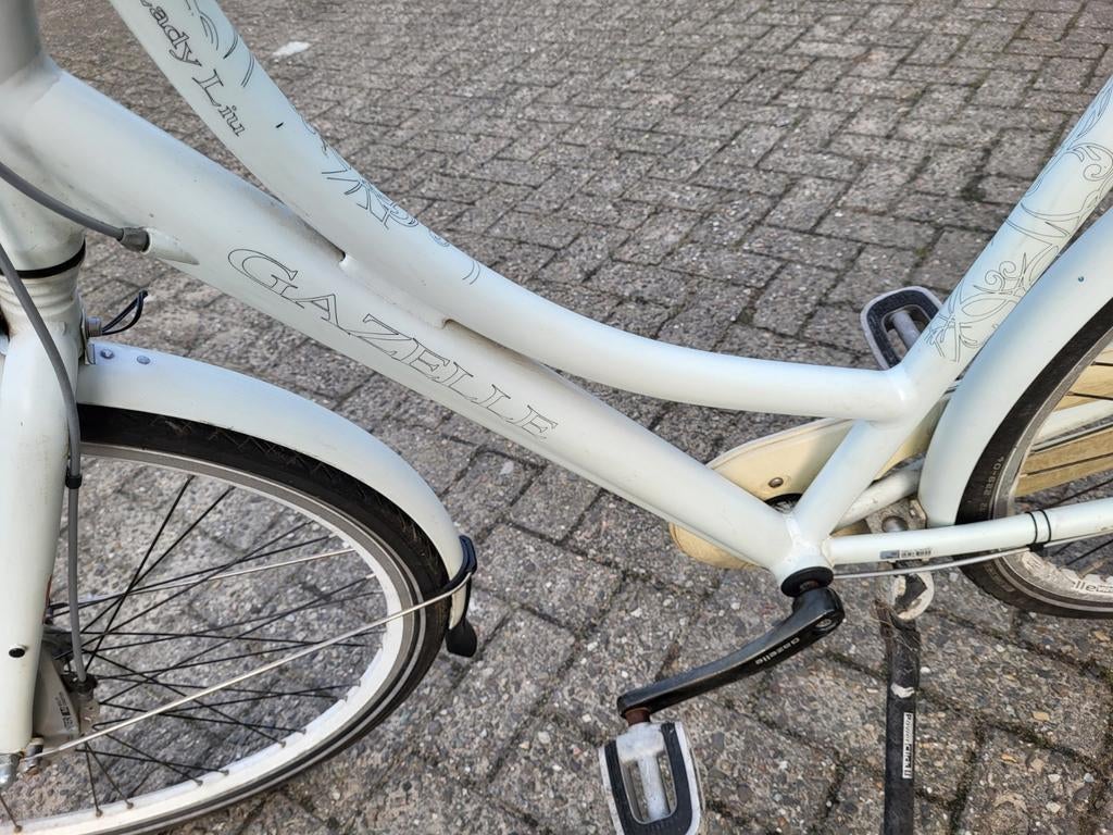 Gazelle lady lui damesfiets 28 inch N3 H53, 53 tot 56 cm, Ophalen of Verzenden, Gebruikt, Versnellingen