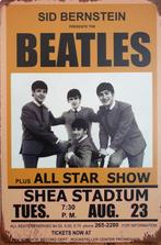 The Beatles all star show reclamebord van metaal wandbord, Info@deconoord.nl, Deco Noord, Nieuw, Ophalen of Verzenden