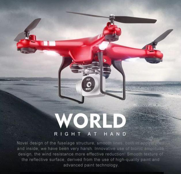 Grote Brushless Camera Drone FPV, 2x Accu, One Key Return, Audio, Tv en Foto, Drones, Nieuw, Ophalen of Verzenden