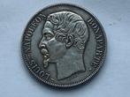 Prachtige zilveren franse 5 franc munt napoleon 3 uit 1852, Ophalen of Verzenden, Frankrijk, Zilver