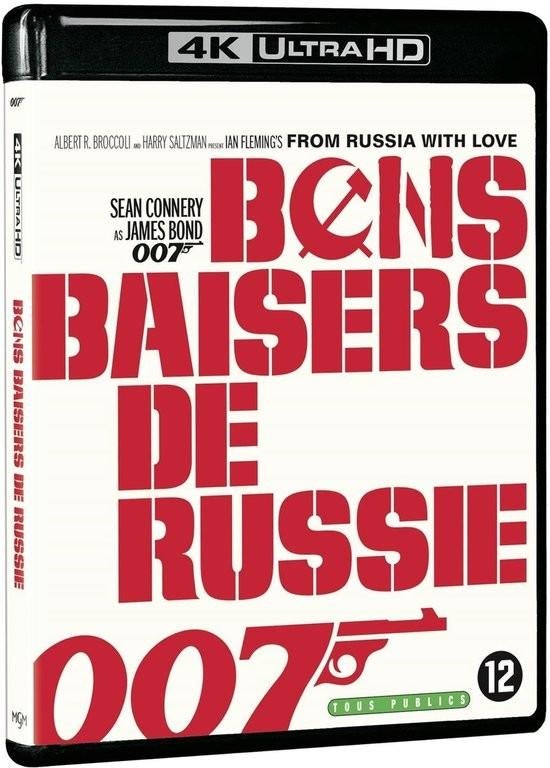From Russia with Love 007 4K UHD/Ultra HD Blu-Ray NL Geseald, Cd's en Dvd's, Blu-ray, Ophalen of Verzenden, Nieuw in verpakking